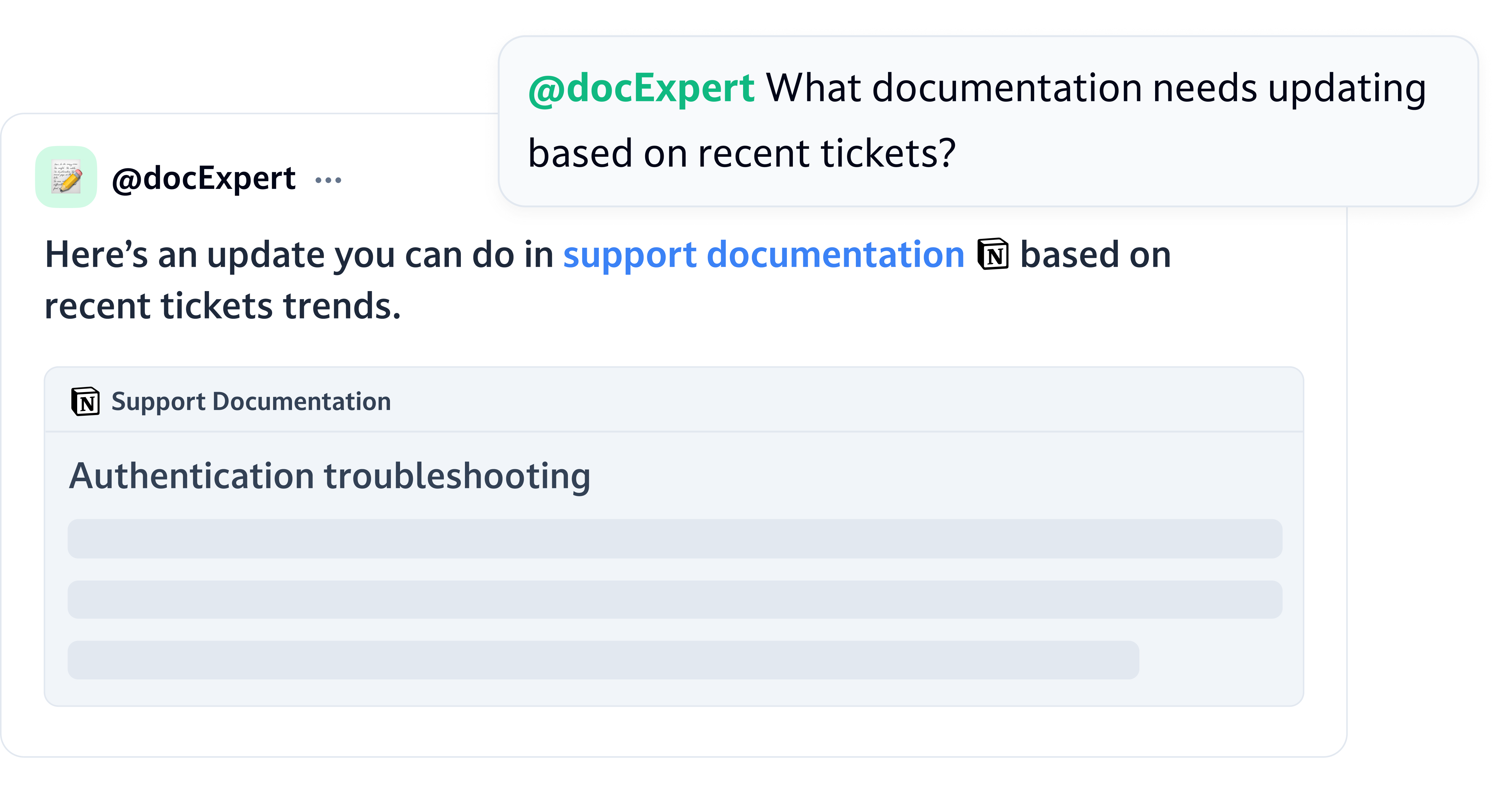 Knowledge base augmentation 1